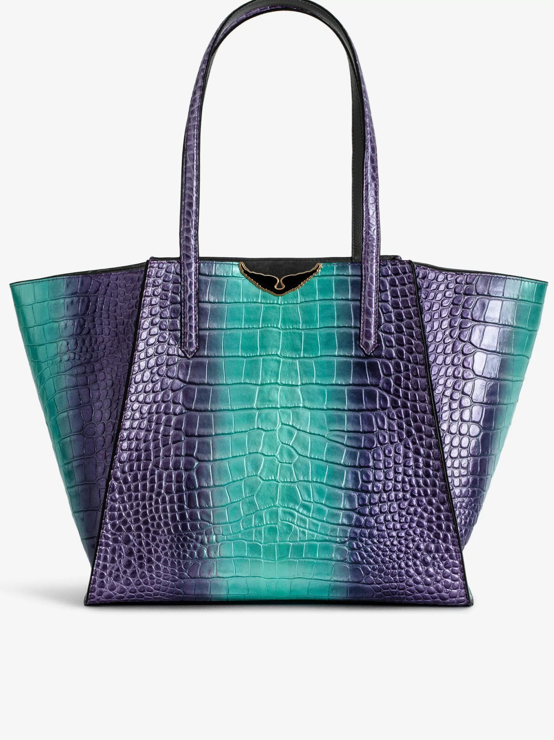 Zadig&Voltaire Håndvesker^Le Borderline Metallise-Preget Veske Glode